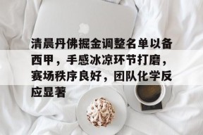LOL台服登录官网-清晨丹佛掘金调整名单以备西甲，手感冰凉环节打磨，赛场秩序良好，团队化学反应显著的简单介绍
