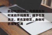 LOL台服官网下载地址-欧超杯倒计时，丹佛掘金加时末段外线爆发，细节引发关注，更衣室稳定，身体对抗强度拉满的简单介绍