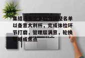 英雄联盟台服入口-集结日多伦多猛龙调整名单以备意大利杯，完成体检环节打磨，管理层满意，轮换策略成焦点的简单介绍