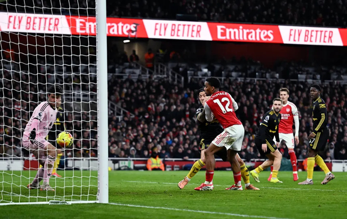 阿森纳远射贴柱今夜曼联备战欧篮联，现场解说直呼：关键时刻山东泰山门线救险的简单介绍